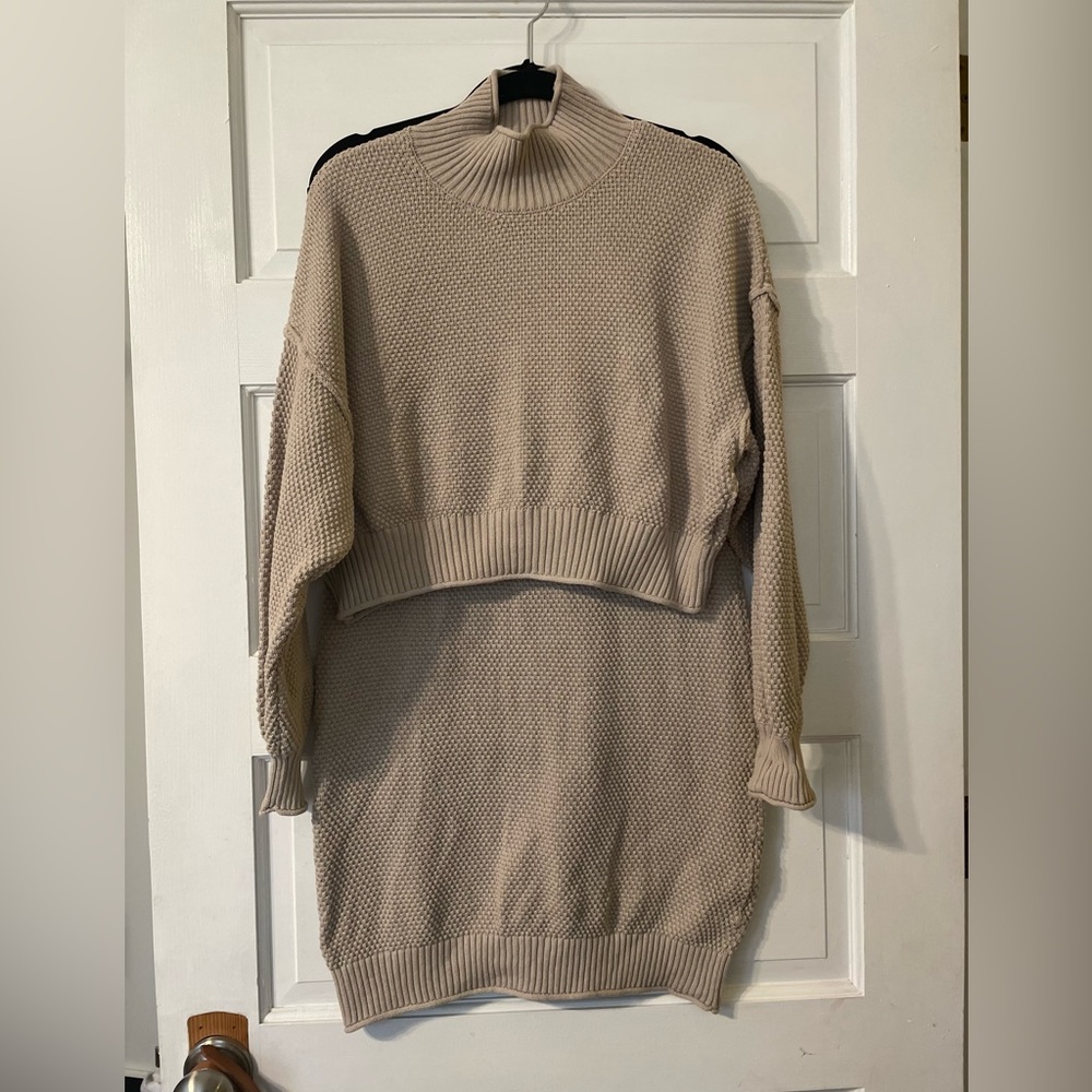 FP Hailee Sweater Skirt Set